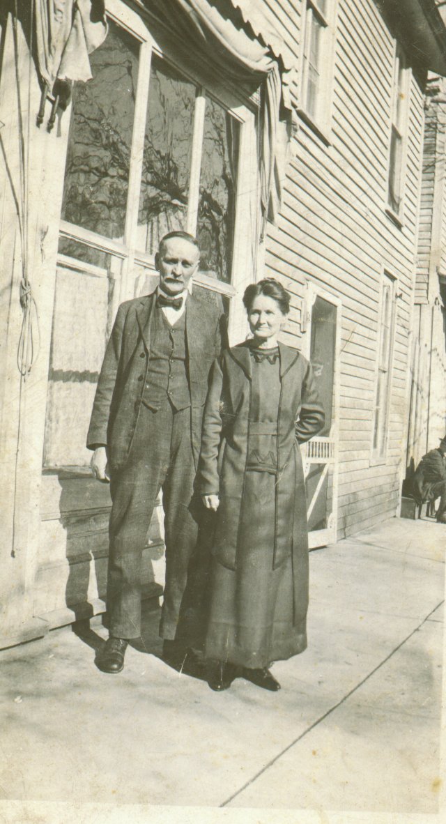 John T and Connie Hamilton, in Edmonton